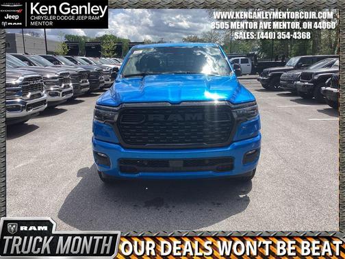 Hydro Blue Pearlcoat 2026 RAM 1500 Big Horn/Lone Star