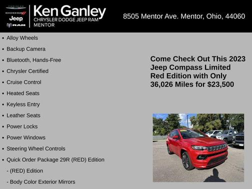 2023 Jeep Compass Limited