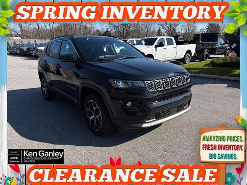 Diamond Black 2026 Jeep Compass Limited