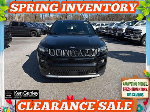 Diamond Black 2026 Jeep Compass Limited