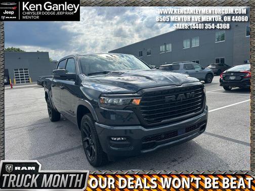 Blue Metallic 2026 RAM 1500 Laramie
