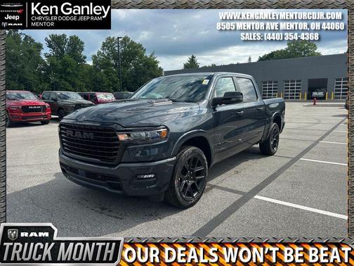Blue Metallic 2026 RAM 1500 Laramie