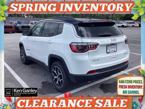 Bright White Clearcoat 2026 Jeep Compass Limited