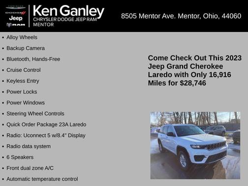 2023 Jeep Grand Cherokee Laredo