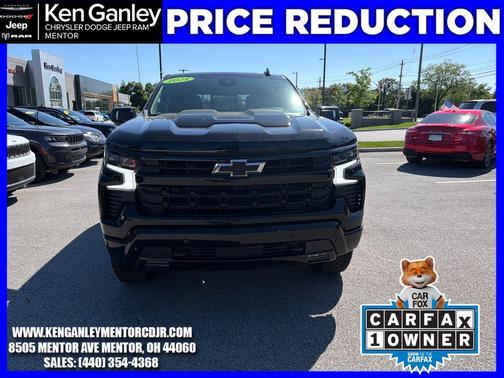 Black 2024 Chevrolet Silverado 1500 LT Trail Boss