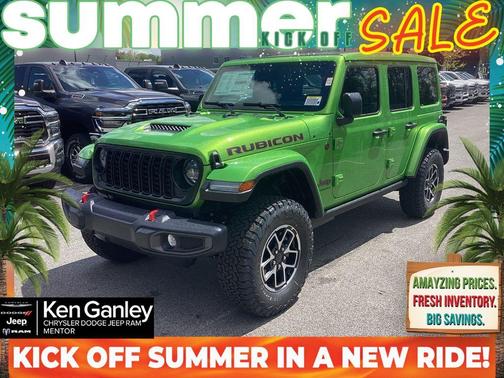 Mojito! Clearcoat 2026 Jeep Wrangler Rubicon