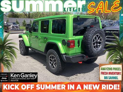 Mojito! Clearcoat 2026 Jeep Wrangler Rubicon