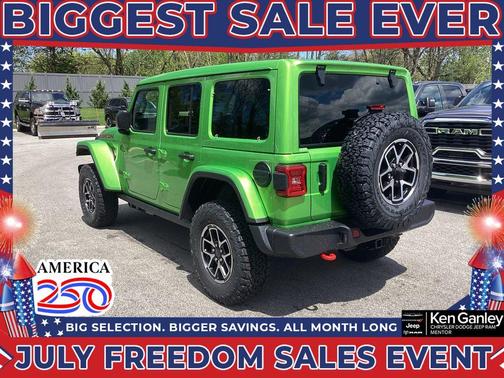 Mojito! Clearcoat 2026 Jeep Wrangler Rubicon