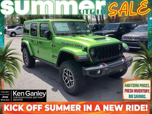 Mojito! Clearcoat 2026 Jeep Wrangler Rubicon