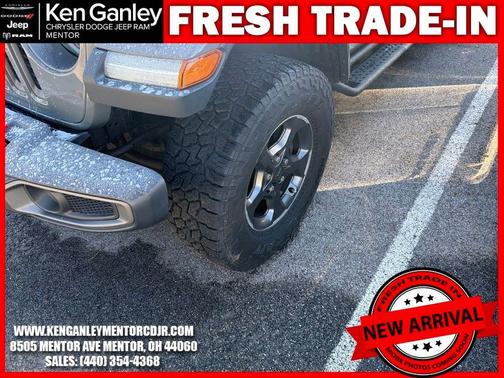 Sting Gray Clearcoat 2020 Jeep Gladiator Rubicon