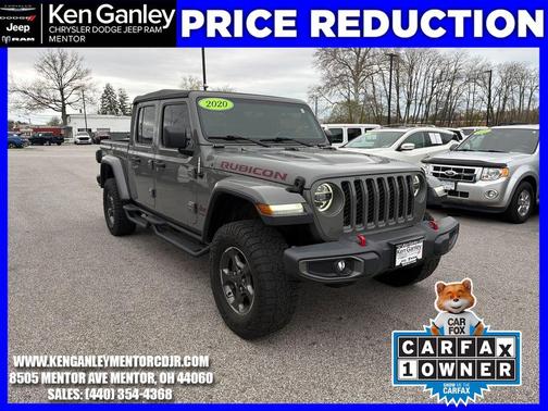 Sting Gray Clearcoat 2020 Jeep Gladiator Rubicon