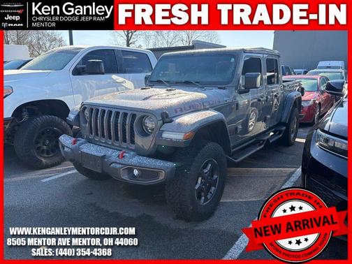 Sting Gray Clearcoat 2020 Jeep Gladiator Rubicon