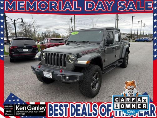 Sting Gray Clearcoat 2020 Jeep Gladiator Rubicon