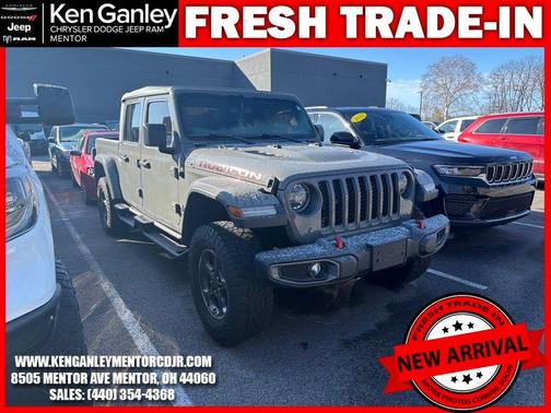 Sting Gray Clearcoat 2020 Jeep Gladiator Rubicon