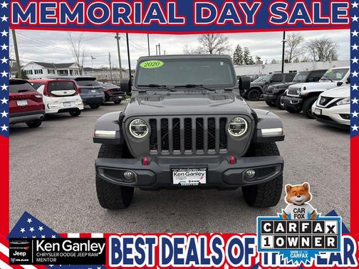 Sting Gray Clearcoat 2020 Jeep Gladiator Rubicon