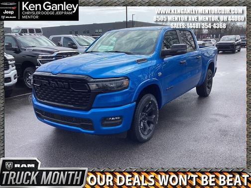 Hydro Blue Pearlcoat 2026 RAM 1500 Big Horn/Lone Star