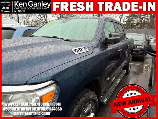 Patriot Blue Pearlcoat 2022 RAM 1500 Big Horn