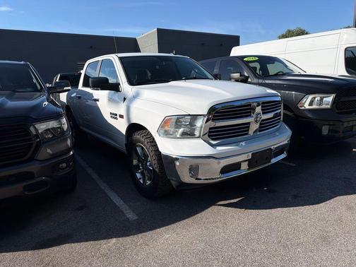 Bright White Clearcoat 2017 RAM 1500 Big Horn