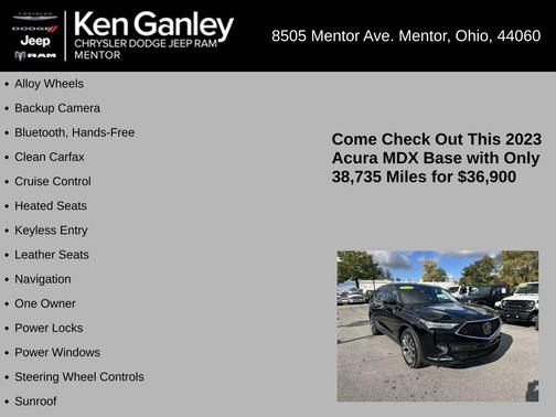 2023 Acura MDX Technology