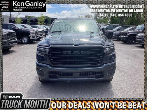 Blue Metallic 2026 RAM 1500 Laramie