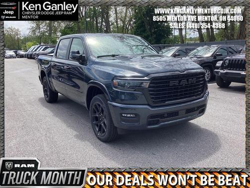 Blue Metallic 2026 RAM 1500 Laramie