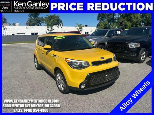 Solar Yellow 2016 Kia Soul +