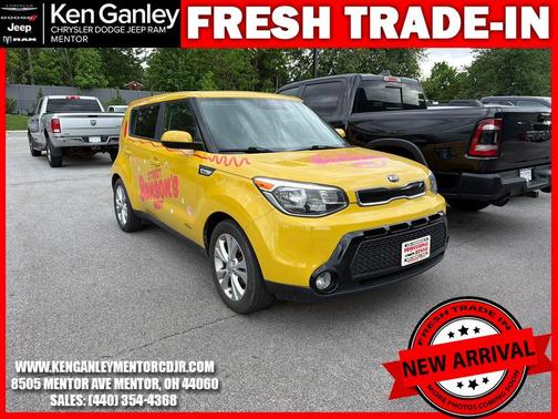 Solar Yellow 2016 Kia Soul +