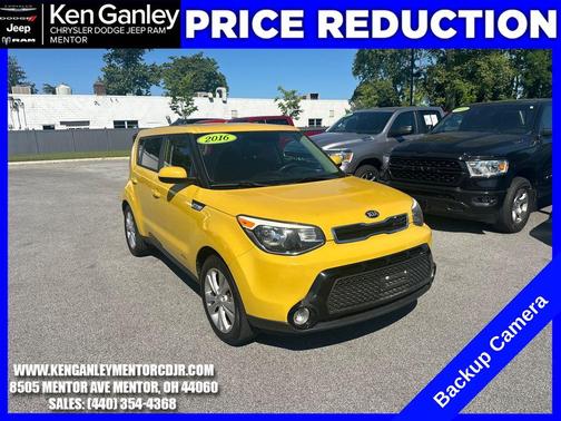 Solar Yellow 2016 Kia Soul +