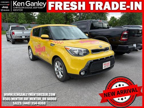 Solar Yellow 2016 Kia Soul +