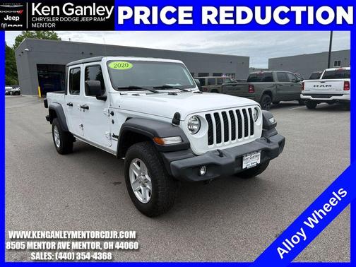 Bright White Clearcoat 2020 Jeep Gladiator Sport