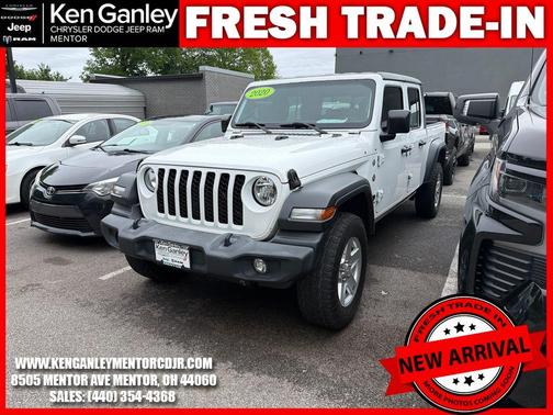 Bright White Clearcoat 2020 Jeep Gladiator Sport
