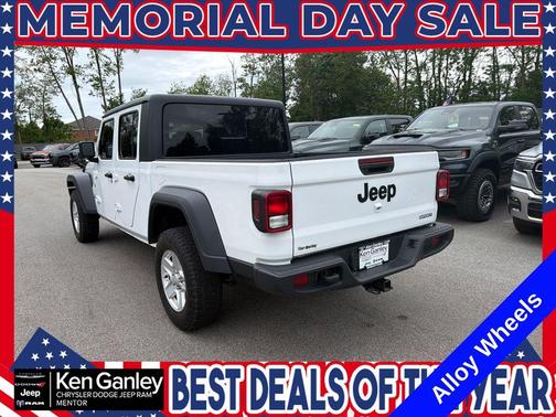 Bright White Clearcoat 2020 Jeep Gladiator Sport