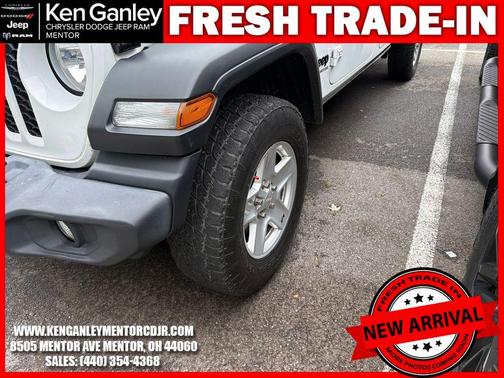 Bright White Clearcoat 2020 Jeep Gladiator Sport