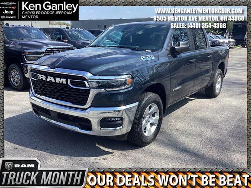 Blue Metallic 2026 RAM 1500 Big Horn/Lone Star