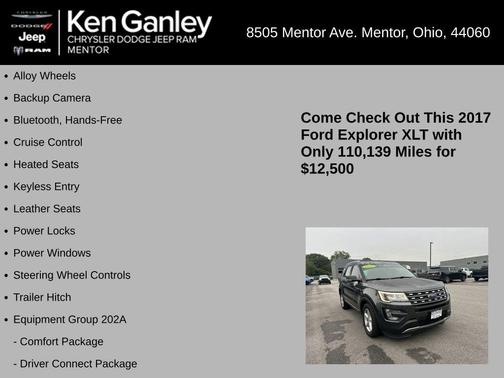 2017 Ford Explorer XLT