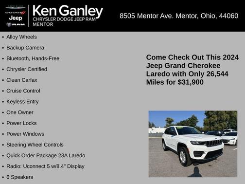 2024 Jeep Grand Cherokee Laredo