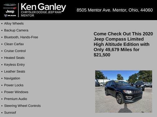 2020 Jeep Compass Altitude
