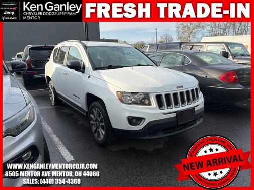 Bright White Clearcoat 2017 Jeep Compass Sport