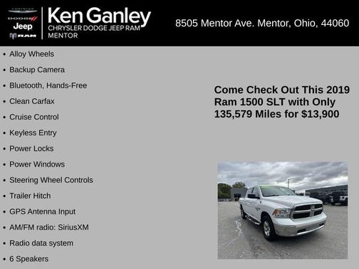 2019 RAM 1500 Classic SLT