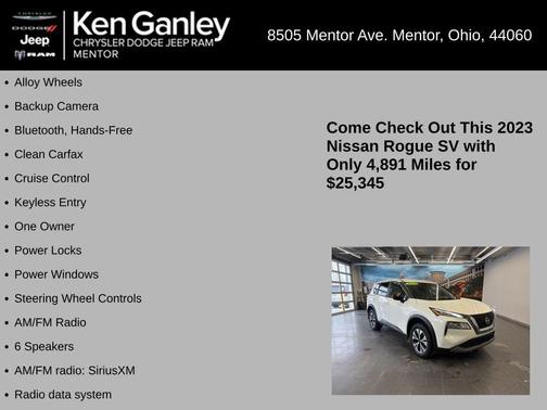 2023 Nissan Rogue SV