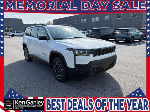 Bright White Clearcoat 2026 Jeep Cherokee LAREDO/LIMITED