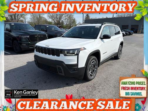 Bright White Clearcoat 2026 Jeep Cherokee LAREDO/LIMITED