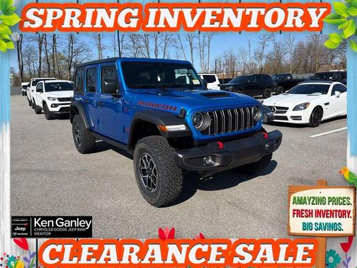 Hydro Blue Pearl 2026 Jeep Wrangler Rubicon