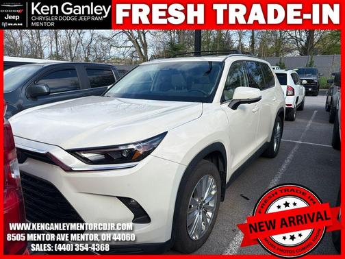 Cream 2024 Toyota Grand Highlander