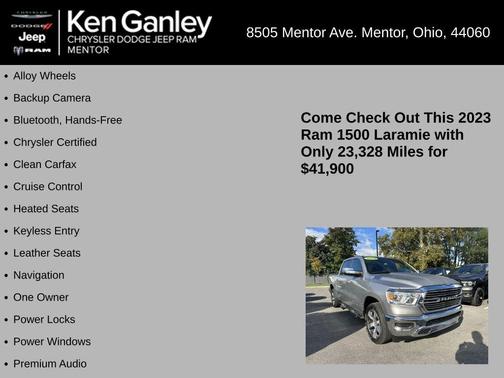 2023 RAM 1500 Laramie