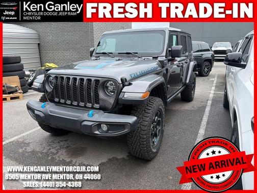 Granite Crystal Clearcoat Metallic 2022 Jeep Wrangler Unlimited 4xe Rubicon