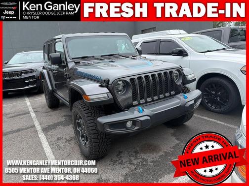 Granite Crystal Clearcoat Metallic 2022 Jeep Wrangler Unlimited 4xe Rubicon