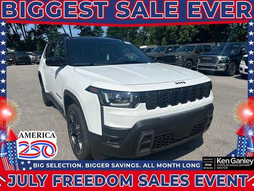 Bright White Clearcoat 2026 Jeep Cherokee Overland