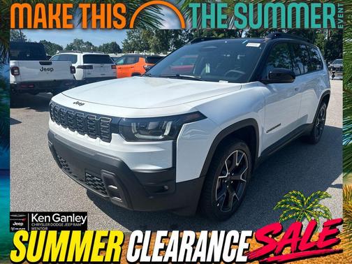 Bright White Clearcoat 2026 Jeep Cherokee Overland