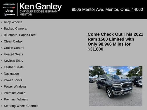 2021 RAM 1500 Limited